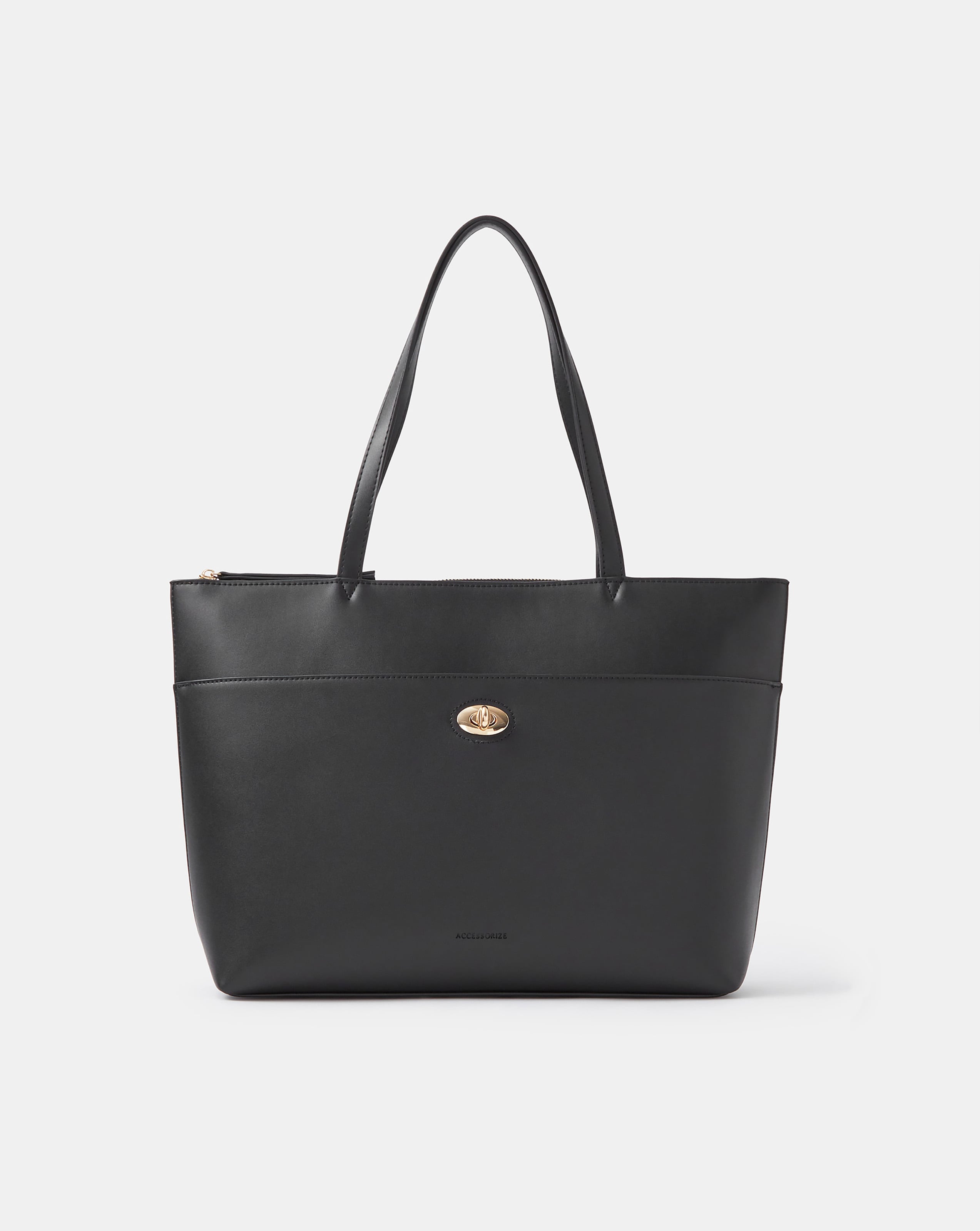 New In - Accessorize Twistlock Laptop Tote Bag