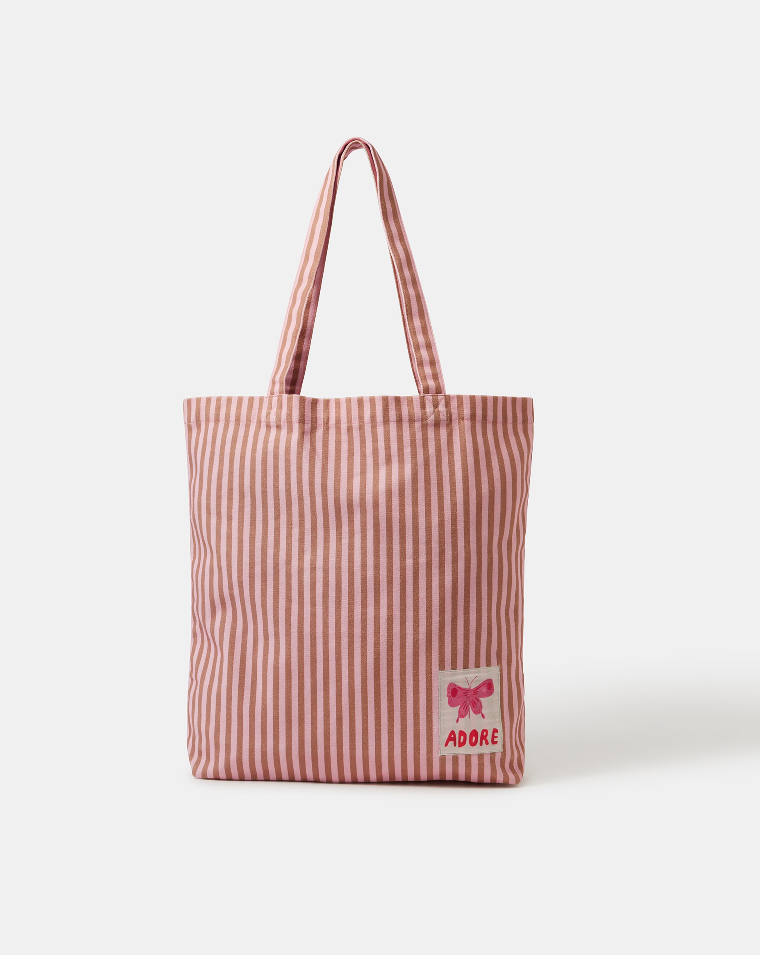 New In - Accessorize Adore Stripe Tote Bag
