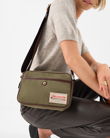 Accessorize Canvas Crossbody Bag