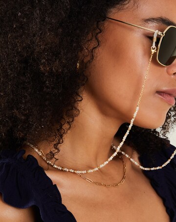 Accessorize Beaded Glasses Chain