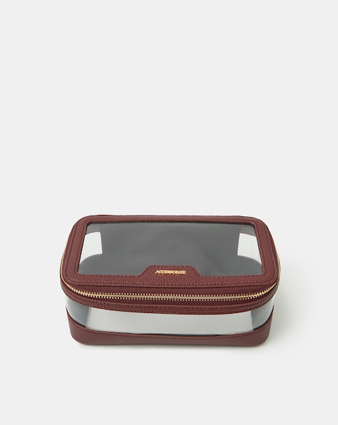 Accessorize Clear Travel Make-up Bag