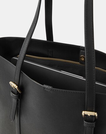 Accessorize Buckle Strap Laptop Tote Bag