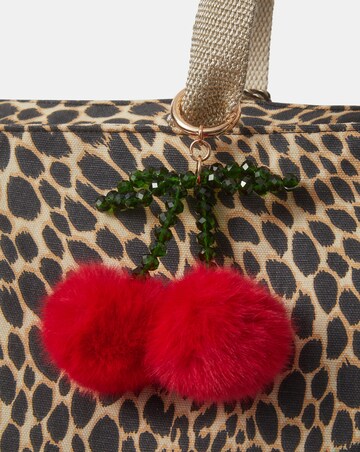 Accessorize Cherry Pom Bag Charm