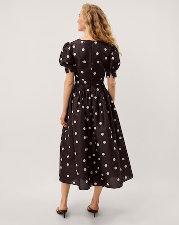 Monsoon Amara Belted Midi Dress