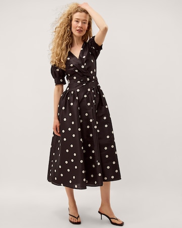 Monsoon Amara Belted Midi Dress