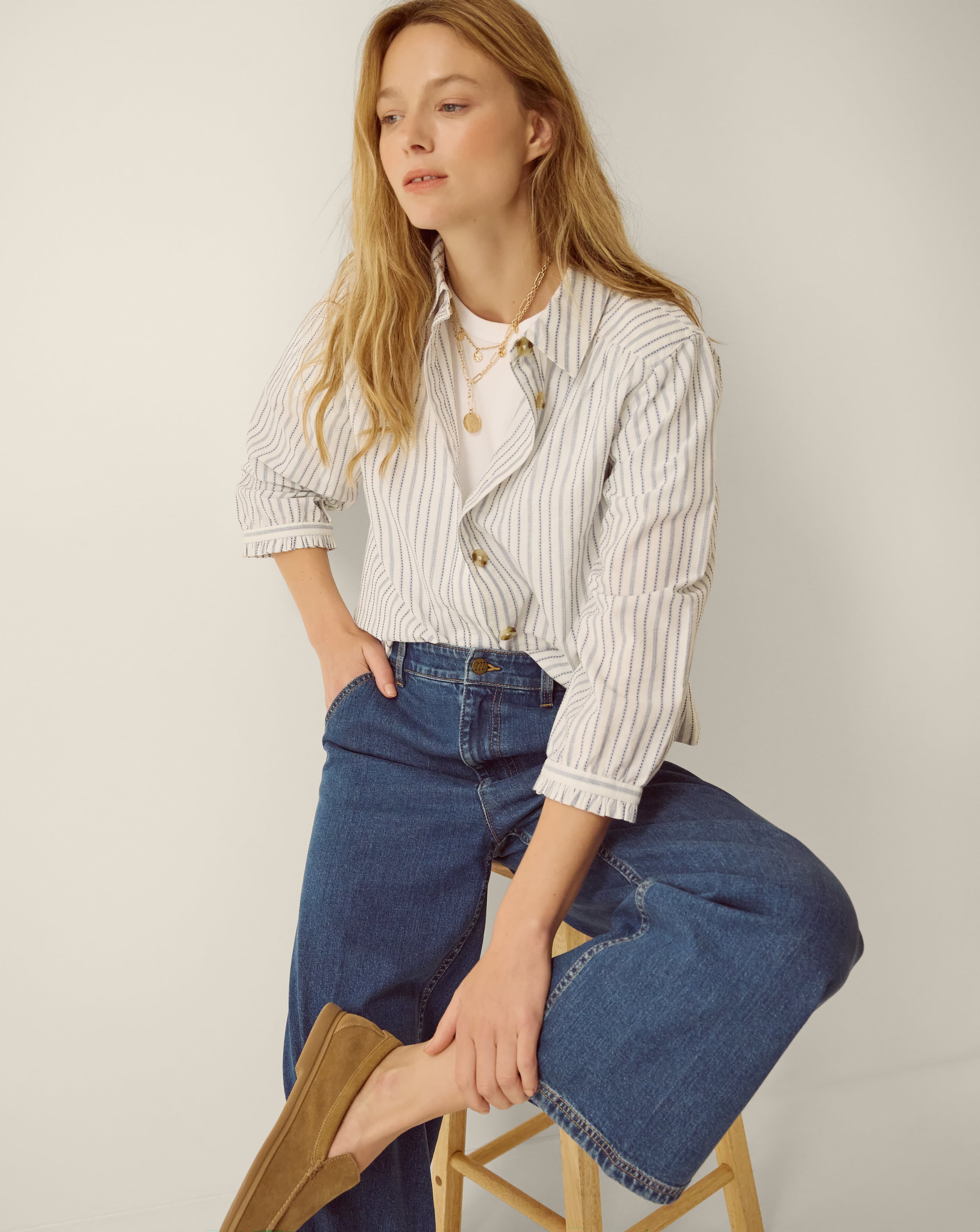 New In - Monsoon Jojo Wide Leg Jeans