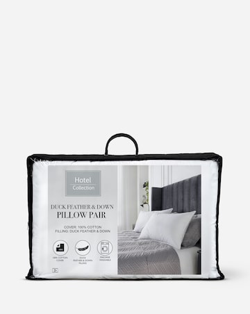 Hotel Collection Feather & Down Pack of 2 Pillows