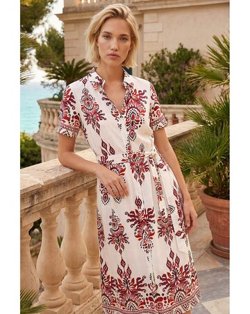 Roman Baroque Shirt Dress