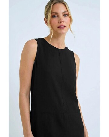 Roman Seam Detail Pocket Shift Dress