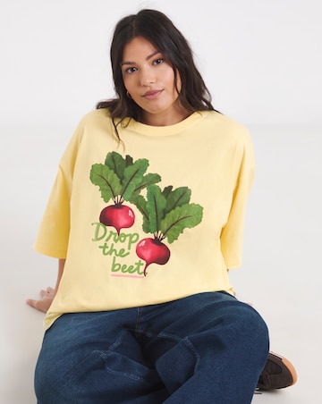 Lemon Beetroot Graphic T-Shirt