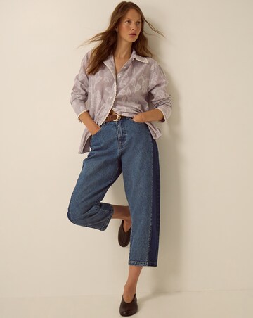Monsoon Ariella Jacquard Stripe Shirt