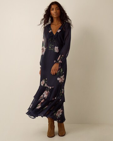 Monsoon Rowena Ruffle Floral Maxi Dress