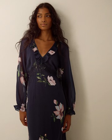 Monsoon Rowena Ruffle Floral Maxi Dress
