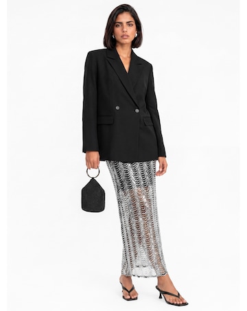 Maya Deluxe Embellished Midaxi Skirt