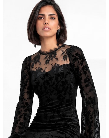 Maya Deluxe Floral Print Dress