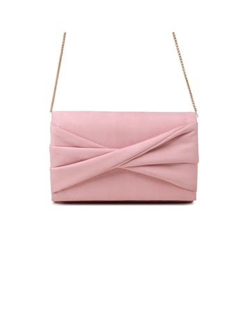 Paradox London Deloria Front Pleated Clutch Bag