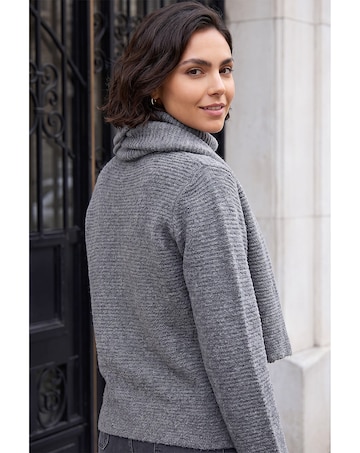 Roman Colour Block Scarf Jumper