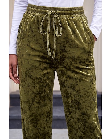 Roman Velvet Stretch Trouser