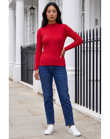 Roman Petite Knit Turtleneck Jumper