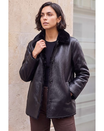 Roman Bonded Faux Fur Coat