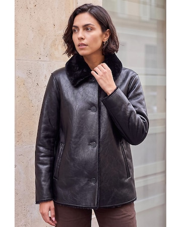 Roman Bonded Faux Fur Coat