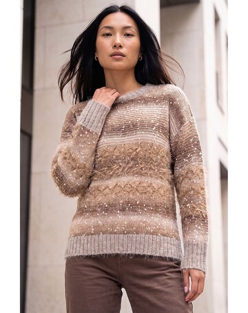 Roman Fluffy Space Dye Jumper