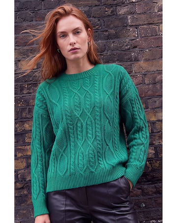 Roman Chunky Cable Knit Jumper