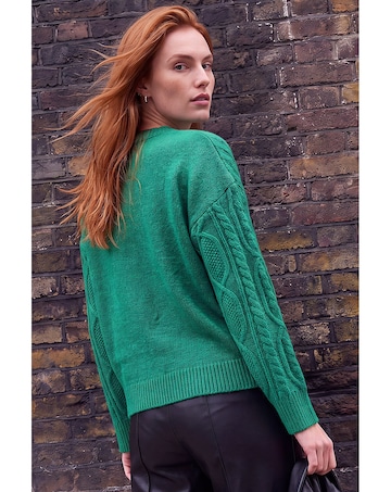 Roman Chunky Cable Knit Jumper