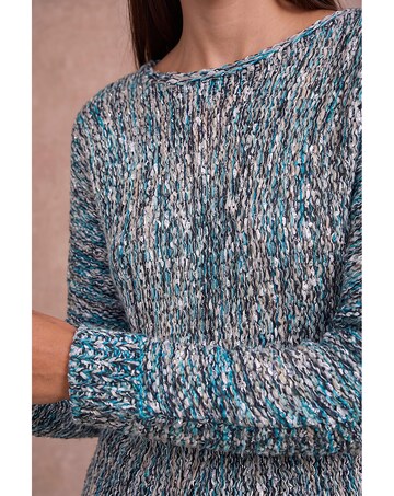 Roman Batwing Tape Yarn Jumper