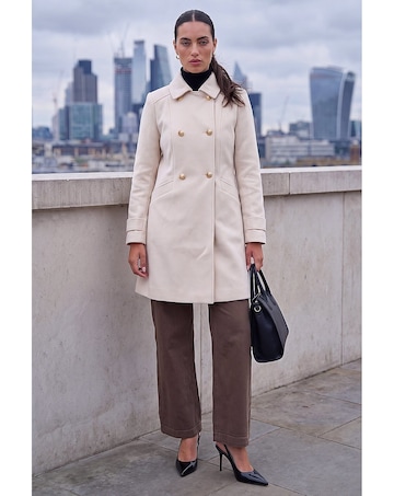 Roman Smart Double Breasted Coat