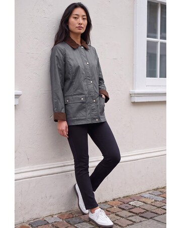 Roman Petite Waxed Pocket Coat