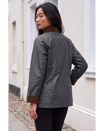 Roman Petite Waxed Pocket Coat
