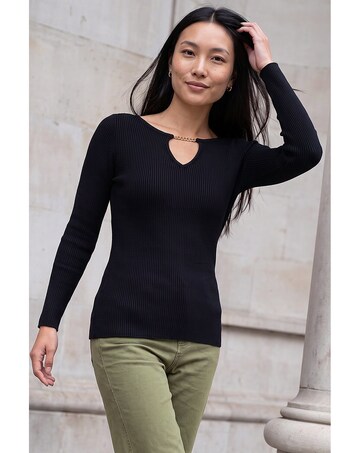 Roman Chain Neck Jumper