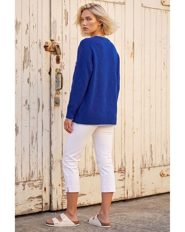 Roman Sunday Slogan Knit Jumper