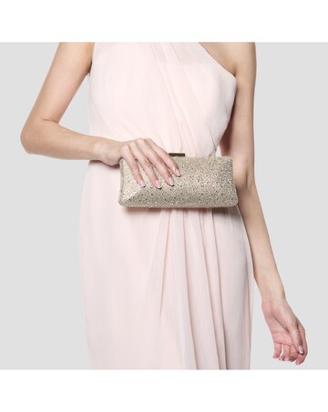 Paradox London Dante Diamante Box Clutch Bag
