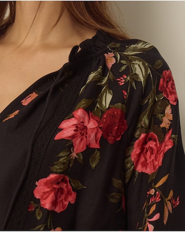 Monsoon Camille V-Neck Floral Blouse