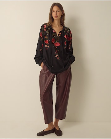 Monsoon Camille V-Neck Floral Blouse