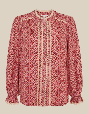 Monsoon Katrina Long Sleeve Floral Top