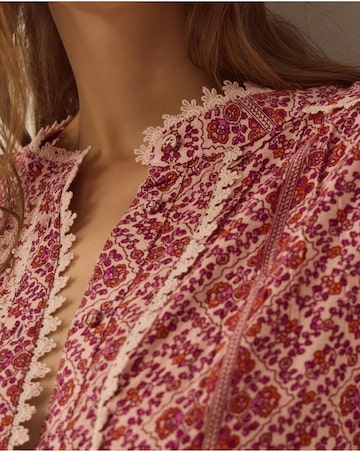 Monsoon Katrina Long Sleeve Floral Top