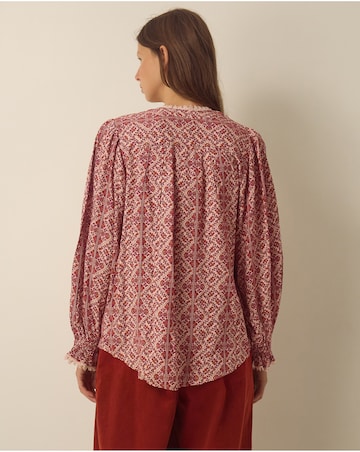 Monsoon Katrina Long Sleeve Floral Top