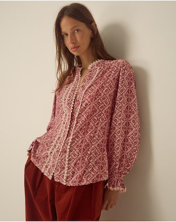 Monsoon Katrina Long Sleeve Floral Top