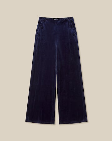 Monsoon Verna Velvet Wide Leg Trousers