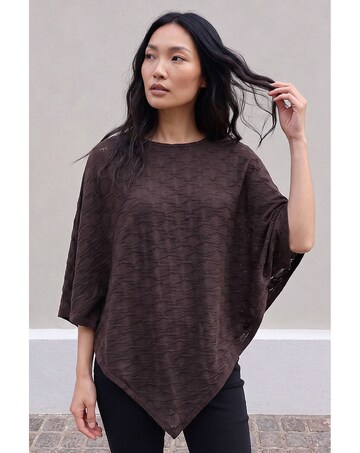Roman Textured Cape Top