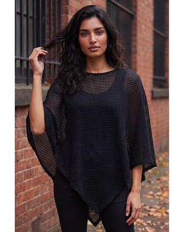 Roman Textured Cape Top