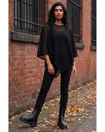 Roman Textured Cape Top
