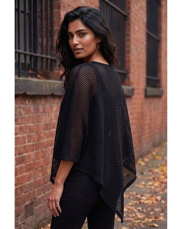 Roman Textured Cape Top