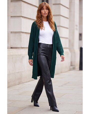 Roman Long Line Cardigan