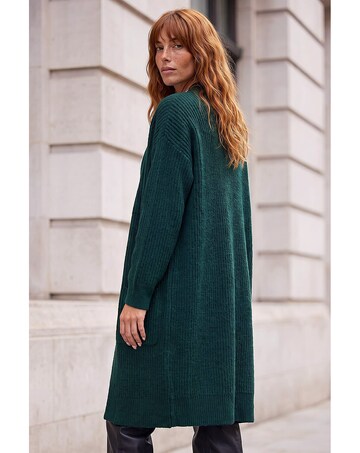 Roman Long Line Cardigan