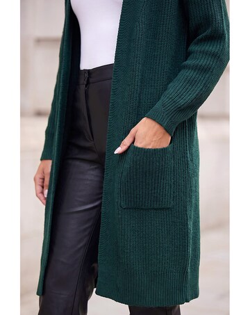 Roman Long Line Cardigan