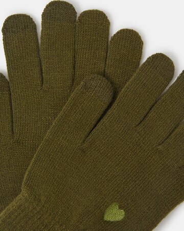 Accessorize Heart Touchscreen Gloves